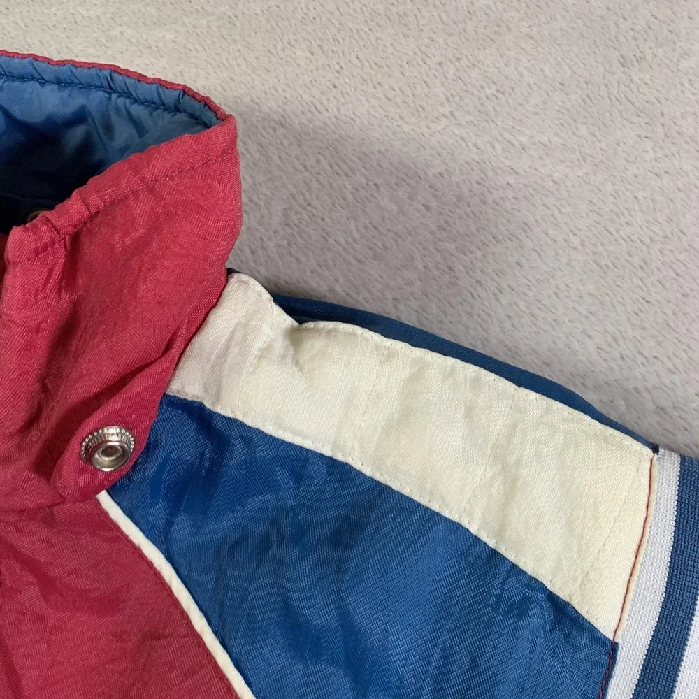 Colorado Avalanche Jacket Youth Small Reversible Red‎ Blue NHL Hockey Pro Tuff